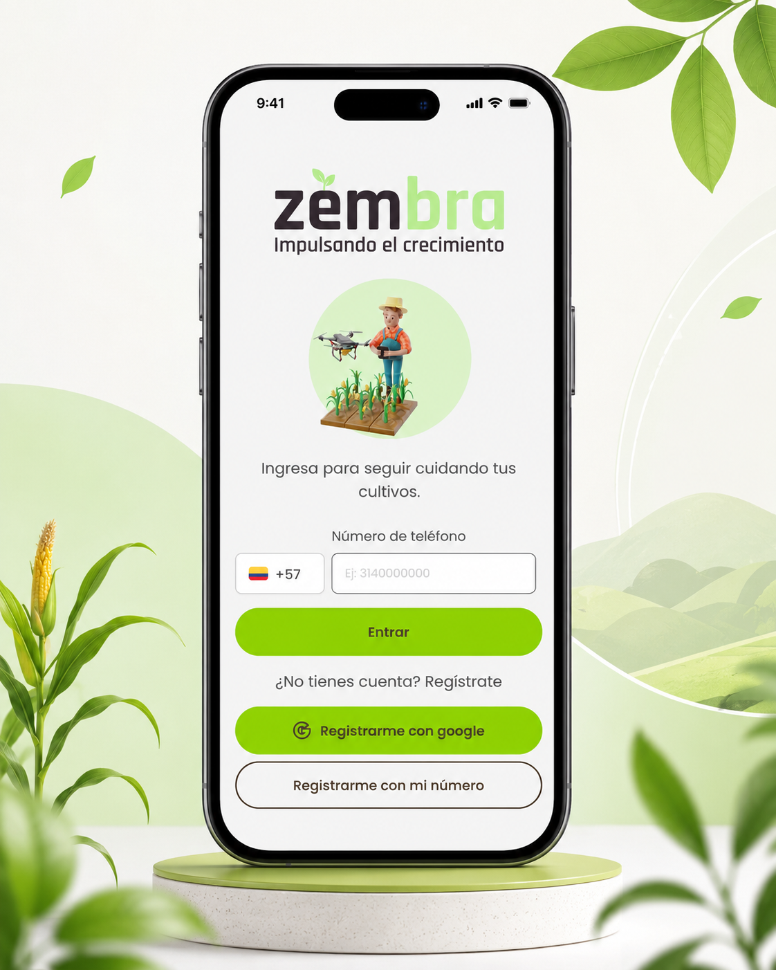 Prototipo mobile de Zembra